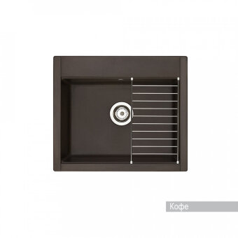 Мойка для кухни Делия 60 602х517х218 мм, кофе Мойка для кухни Делия 60 602х517х218 мм, кофе