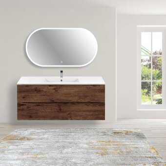 База под керамическую раковину Mia 1200 подвесная, 2 выкатных ящика soft close, R.Wood База под керамическую раковину Mia 1200 подвесная, 2 выкатных ящика soft close, R.Wood