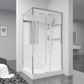 Душевая кабина c паром B&W G8898 (900х1150х2200) Душевая кабина c паром B&W G8898 (900х1150х2200)