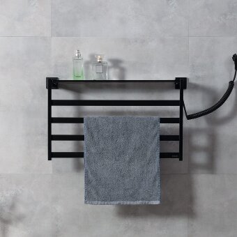 Полотенцесушитель N-333B Matt Black (580х350x130) Полотенцесушитель N-333B Matt Black (580х350x130)