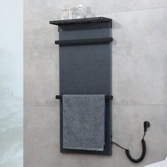 Полотенцесушитель N-388AG Armani Grey (900х400x139) Полотенцесушитель N-388AG Armani Grey (900х400x139)