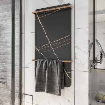 Полотенцесушитель N-389ND Nero Dorato (810х432x57) Полотенцесушитель N-389ND Nero Dorato (810х432x57)
