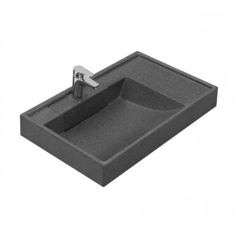 Раковина РЕЙН 80, графит Раковина РЕЙН 80, графит