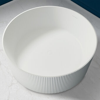 Ванна из искусственного камня ABBER Stein AS9679 белая матовая Ванна из искусственного камня ABBER Stein AS9679 белая матовая