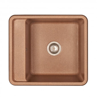 Мойка для кухни Беллис 57 570x510x250 мм, прямоуг., терракот Мойка для кухни Беллис 57 570x510x250 мм, прямоуг., терракот