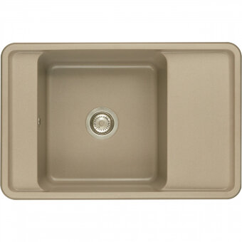 Мойка для кухни Беллис 78 780x510x250 мм, прямоуг., серый шелк Мойка для кухни Беллис 78 780x510x250 мм, прямоуг., серый шелк