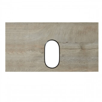 Столешница ЛОФТ ФАБРИК 80, дуб эндгрейн (под раковину ОДРИ) Столешница ЛОФТ ФАБРИК 80, дуб эндгрейн (под раковину ОДРИ)