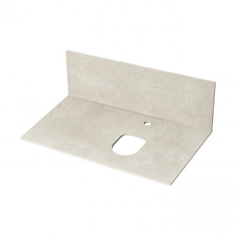 Столешница с панелью МИШЕЛЬ 80, керамогранит, универсальная Столешница с панелью МИШЕЛЬ 80, керамогранит, универсальная