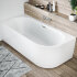 Акриловая ванна DESIRE L 184x84 Velvet White