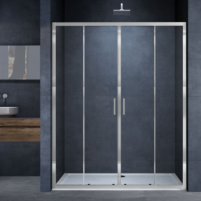 Душевая дверь Alpha VDS-3AL2170MT, 1700, хром, стекло текстурное Душевая дверь Alpha VDS-3AL2170MT, 1700, хром, стекло текстурное