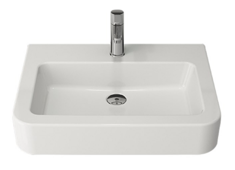 Раковина Bocchi Scala Pro 1123-001-0126 белая Раковина Bocchi Scala Pro 1123-001-0126 белая