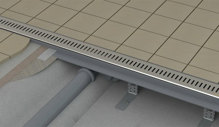 Трапы и душевые каналы